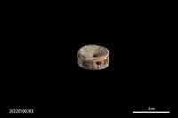 藏品(穿孔骨珠)的圖片